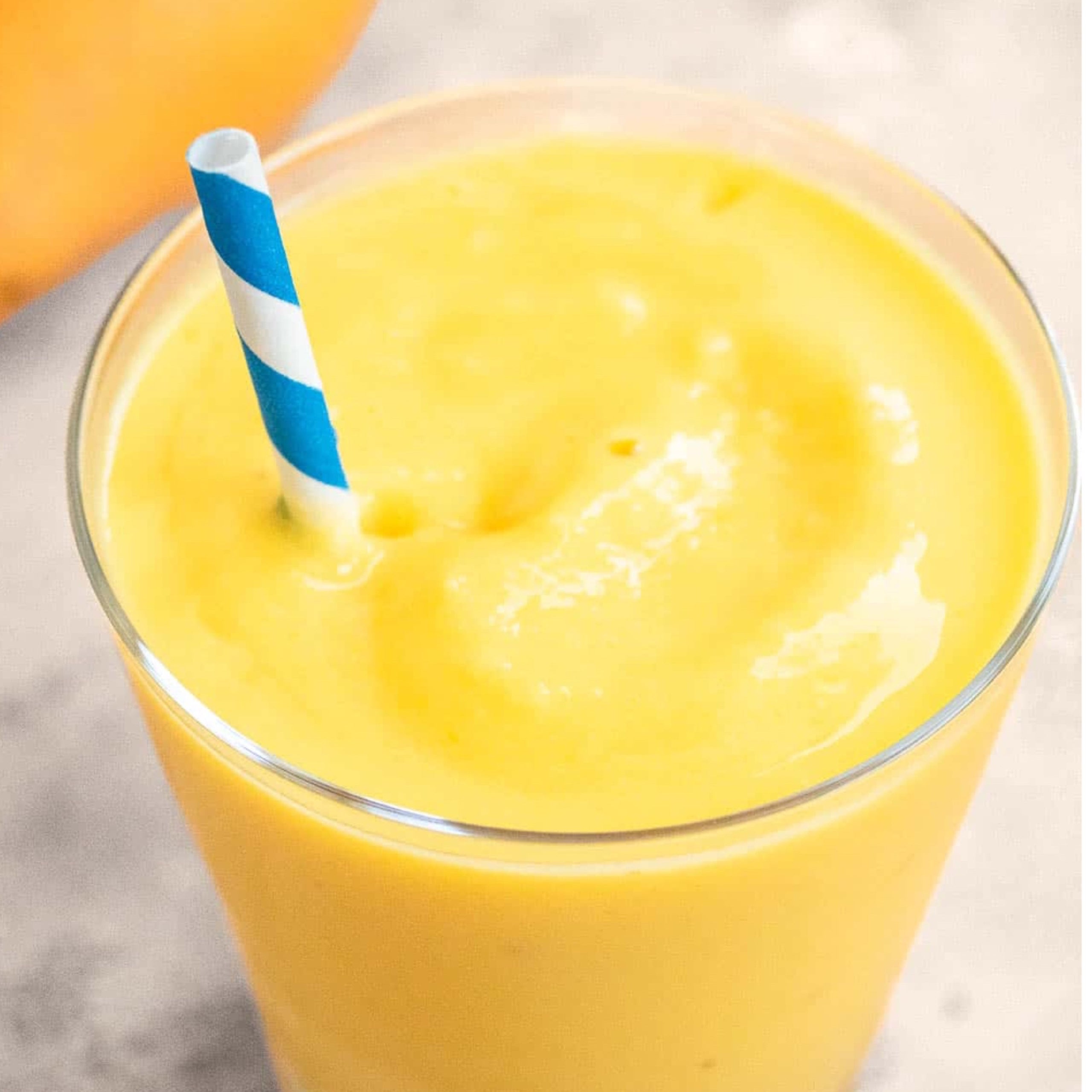 Orange Mango Smoothie | Park St. Bistro